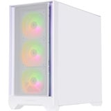 Silentware Flow 110 ARGB, Tower-Gehäuse weiß, Tempered Glass