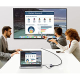 UGREEN CM512 7-in-1 USB-C Hub, Dockingstation silber