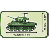 COBI Sherman M4A3E2 Jumbo, Konstruktionsspielzeug Maßstab 1:35