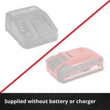 EINHELL Power X-Change Akku-Multifunktions-Werkzeug VARRITO, 18Volt rot/schwarz, ohne Akku und Ladegerät, inkl. Zubehör