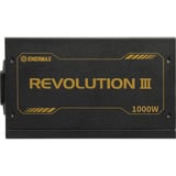 Enermax REVOLUTION III 1000W, PC-Netzteil 1x 12-Pin High Power GPU, 3x PCIe Kabelmanagement, 1000 Watt