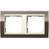 Gira Abdeckrahmen 2fach braun, Retail