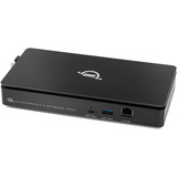 OWC Thunderbolt 5 Dual Network Dock, Dockingstation schwarz
