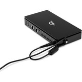 OWC Thunderbolt 5 Dual Network Dock, Dockingstation schwarz