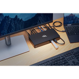 OWC Thunderbolt 5 Dual Network Dock, Dockingstation schwarz