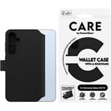 PanzerGlass Wallet Case mit Kickstand, Handyhülle schwarz, Samsung Galaxy S24 FE 5G