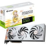 AORUS GeForce RTX 5060 Ti AORUS ARI 8G, Grafikkarte weiß, DLSS 5, 3x DisplayPort, 1x HDMI 2.1