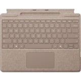 Microsoft Surface Pro Keyboard mit Stiftaufbewahrung, Tastatur beige, DE-Layout, für Surface Pro (11. Edition)/10 for Business/9/8