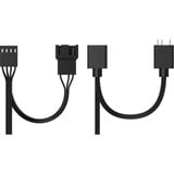 Ocypus Gamma F12 Elite ARGB, Gehäuselüfter schwarz, 3er Pack, 120 mm