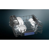 Siemens SN43HS03TE iQ300, Spülmaschine edelstahl (gebürstet)/schwarz, 60 cm, Home Connect