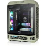 Thermaltake The Tower 600 Matcha Green, Tower-Gehäuse hellgrün, Tempered Glass x 3