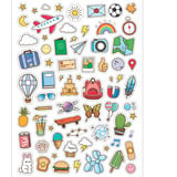 VTech KidiZoom Print Cam Scrapbook Bundle, Digitalkamera azurblau