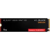 WD Black SN850X NVMe SSD 1 TB schwarz, PCIe 4.0 x4, NVMe, M.2 2280