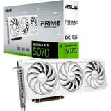 ASUS GeForce RTX 5070 PRIME OC WHITE, Grafikkarte weiß, DLSS 5, 3x DisplayPort, 2x HDMI 2.1