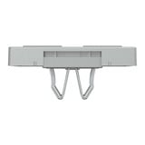 Merten Zentralplatte zwei fach für Modular Jack aluminium, Retail