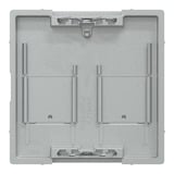 Merten Zentralplatte zwei fach für Modular Jack aluminium, Retail