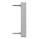 Merten Zentralplatte zwei fach für Modular Jack aluminium, Retail