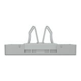 Merten Zentralplatte zwei fach für Modular Jack aluminium, Retail