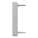 Merten Zentralplatte zwei fach für Modular Jack aluminium, Retail
