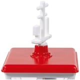 SIKU 2117 SUPER Feuerwehr Arbeitsboot, Spielfahrzeug rot/grau