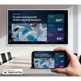 Samsung Flip WM85FX, Public Display weiß/grau, UltraHD/4K, Touchfunktion, Multi‑Touch