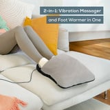 Beurer Fußmassagekissen mit Wärme FM 28  grau
