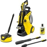 Kärcher K 5 Power Control Flex Home, Hochdruckreiniger gelb/schwarz, mit Dreckfräser und Flächenreiniger T 5