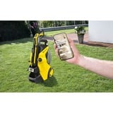 Kärcher K 5 Power Control Flex Home, Hochdruckreiniger gelb/schwarz, mit Dreckfräser und Flächenreiniger T 5