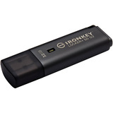 Kingston IronKey Locker+ 50 G2 32 GB, USB-Stick anthrazit, USB-A 3.2 Gen 1