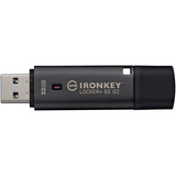 Kingston IronKey Locker+ 50 G2 32 GB, USB-Stick anthrazit, USB-A 3.2 Gen 1