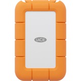 LaCie Rugged Mini SSD 500 GB, Externe SSD orange/silber, USB-C 3.2 Gen 2x2 (20 Gbit/s)