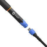 iFixit Fixhub Power Series Tragbare Lötstation, Lötkolben schwarz/blau, 100 Watt, USB-C, Powerstation