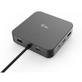 i-tec USB-C Triple Display Docking Station, Dockingstation USB-C, HDMI, DP, PD