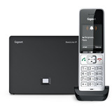 Gigaset BasicLine IP + COMFORT 500HX Silber-schwarz, Set schwarz
