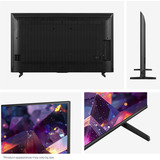 Hisense 75E7S PRO Hi-QLED-Fernseher 189 cm (75 Zoll), schwarz/dunkelgrau, UltraHD/4K, Free-Sync-Premium, 144Hz Panel