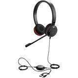 Jabra Evolve 20 SE, Headset schwarz, Microsoft Teams-Version, USB-C und USB-A, Stereo