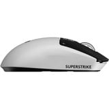Logitech Gaming G Pro X2 SUPERSTRIKE, Gaming-Maus hellgrau/schwarz, LIGHTSPEED, HERO 2, für Windows