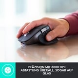 Logitech MX Keys Combo for Business Gen 2, Desktop-Set graphit, DE-Layout, Scherenmechanik, Logi Bolt, Bluetooth, kompatibel mit PC/Mac/iPad/Android