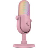 Razer Seiren V3 Chroma 32-Bit DSP Quartz, Mikrofon rosa, RGB, USB