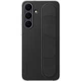 Samsung Standing Grip Case, Handyhülle schwarz, Samsung Galaxy S25 FE