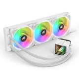 Sharkoon S100 ARGB, Wasserkühlung weiß
