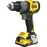 Stanley Bürstenloser Premium Schlagbohrschrauber.(SFMCD726D2K-QW), 18Volt schwarz/gelb, Li-Ion-Akku 2,0Ah, in Koffer