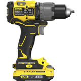 Stanley Bürstenloser Premium Schlagbohrschrauber.(SFMCD726D2K-QW), 18Volt schwarz/gelb, Li-Ion-Akku 2,0Ah, in Koffer