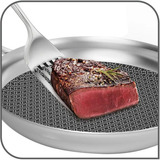 Tefal Bratpfanne Eternal Mesh Triply, Ø 24cm edelstahl
