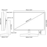 Arozzi Nova 32T2K180, Gaming-Monitor 80 cm (31.5 Zoll), weiß, QHD, IPS, HDMI, DP, Lautsprecher, 180Hz Panel