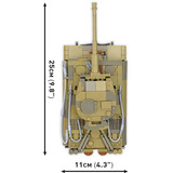 COBI Panzer VI Tiger I no 131, Konstruktionsspielzeug Maßstab 1:35