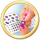 Clementoni Crazy Chic Beauty - Superstar Nageldesign, Basteln pink/türkis