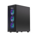 ENDORFY Ventum 400 ARGB, Tower-Gehäuse schwarz, Tempered Glass