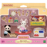 EPOCH Sylvanian Families - Baby Kindergarten Spielzeug mit Figuren, Konstruktionsspielzeug 