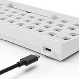 Sharkoon SKILLER SGK50 S4 Gen2 Barebone, Gaming-Tastatur weiß